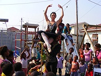 Dancing for the Children -Capetown Workshop